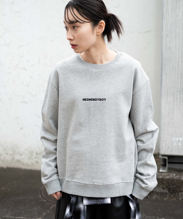 杢グレー　モデル:161cm L着用