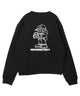 THEBOYエルボーパッチクルーネックPO