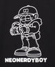 THEBOYエルボーパッチクルーネックPO