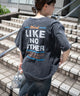 ヴィンテージウォッシュグラフィックTシャツ/柄7 モデル:155cm F着用