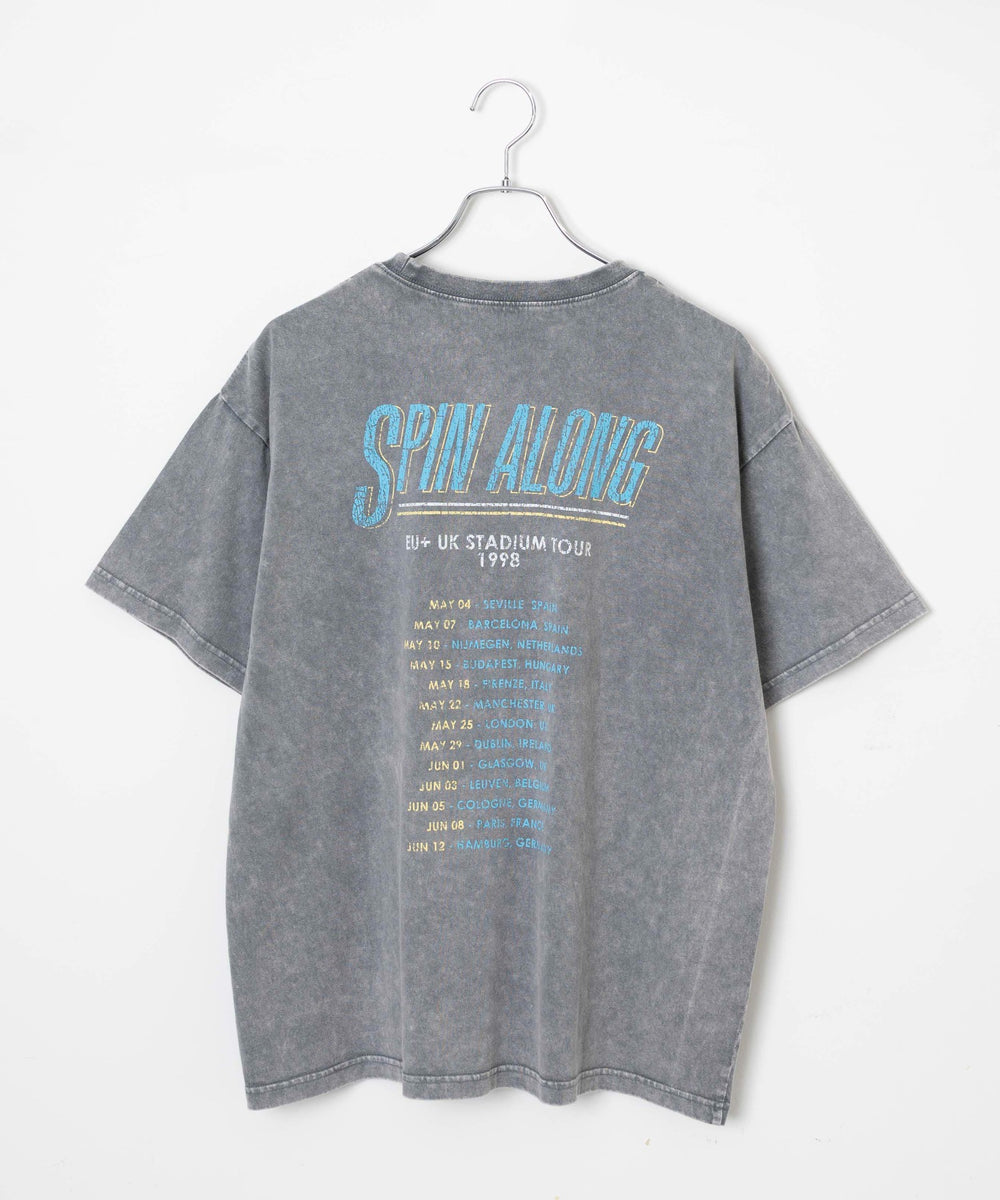 ヴィンテージウォッシュグラフィックTシャツ