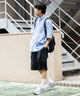 ブルーその他 モデル：180cm L着用