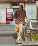 ブラウン モデル：178cm L着用