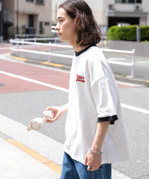 ホワイト モデル：174cm L着用