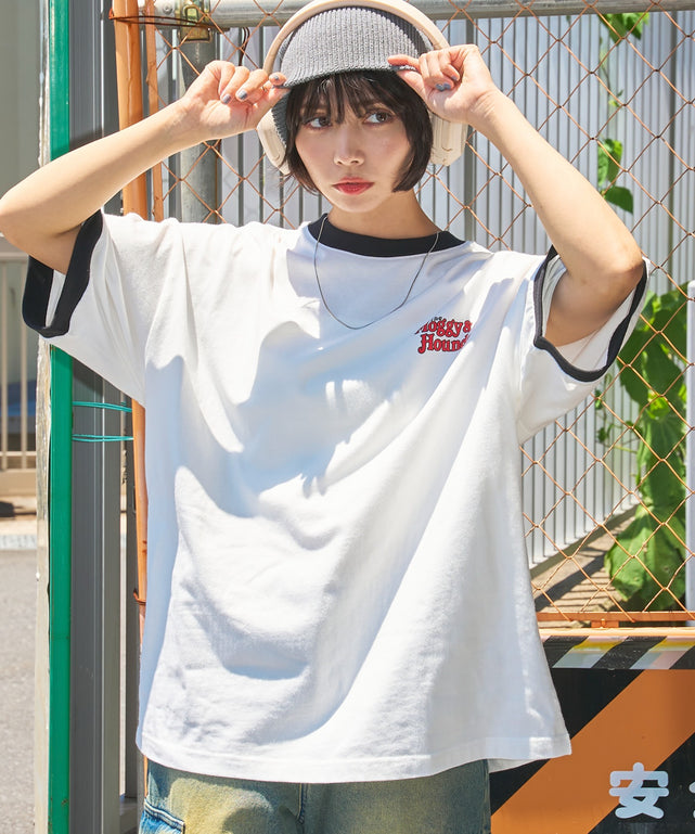 ホワイト モデル：160cm L着用