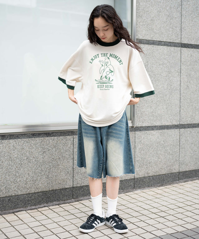 オフホワイト モデル：161cm L着用