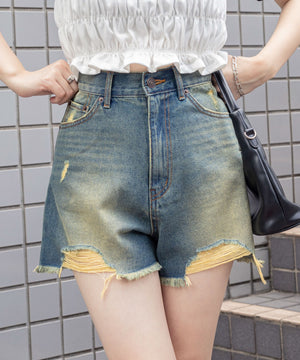 デニム　モデル:155cm M着用
