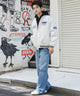 ホワイト 　モデル:180cm L着用