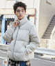 パディングブルゾン/Lベージュ モデル：180cm L着用