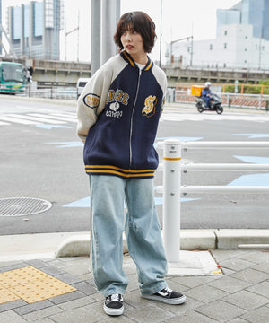 ネイビー モデル：160cm L着用