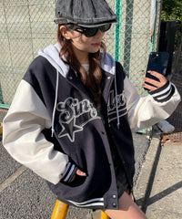 フード付ビッグスタジャン