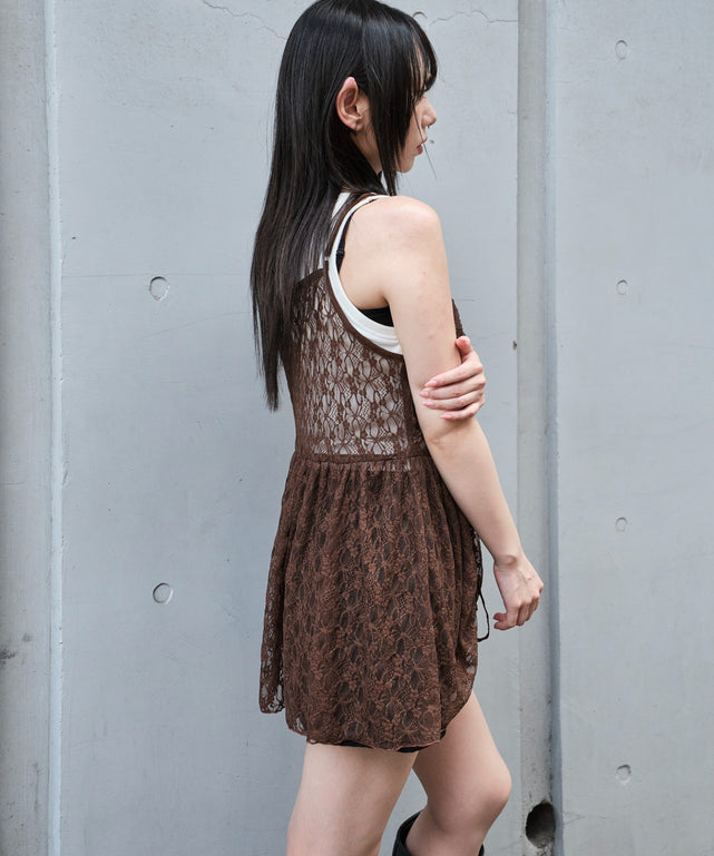 ブラウン モデル：159cm F着用