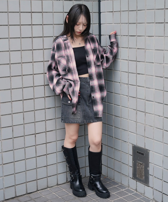 ピンク　モデル：159cm F着用