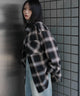 ブラウン　モデル：159cm F着用