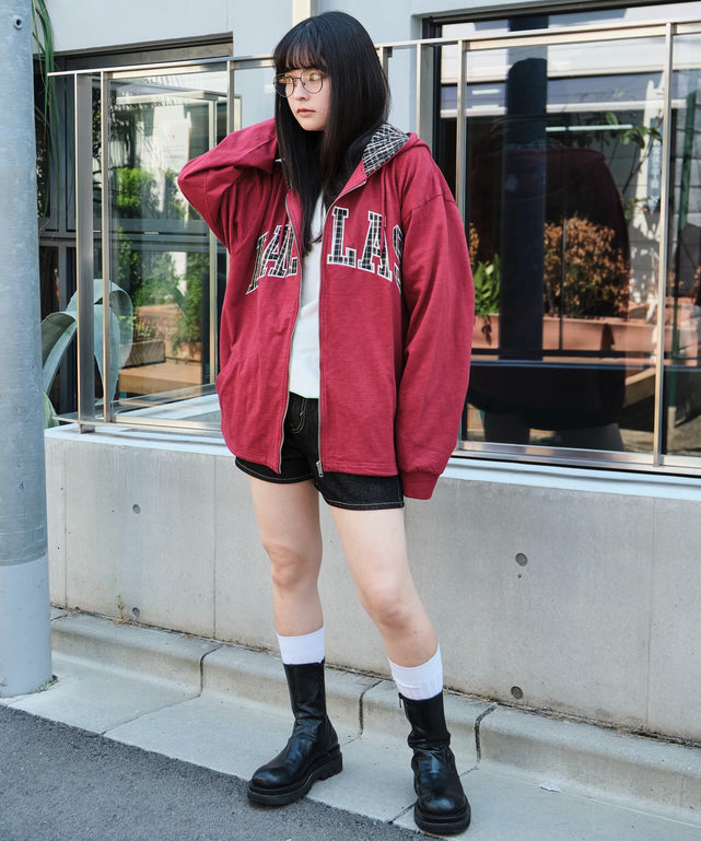 ワイン　モデル：160㎝　L着用
