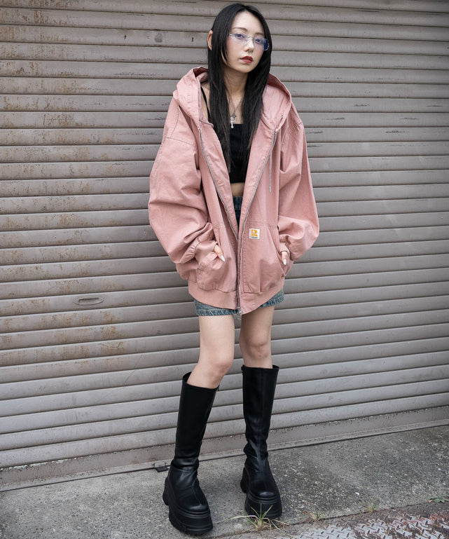 ピンク　モデル：159cm F着用