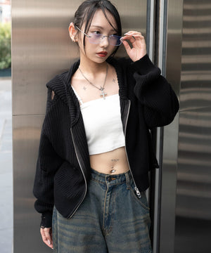 ブラック　モデル：159cm F着用