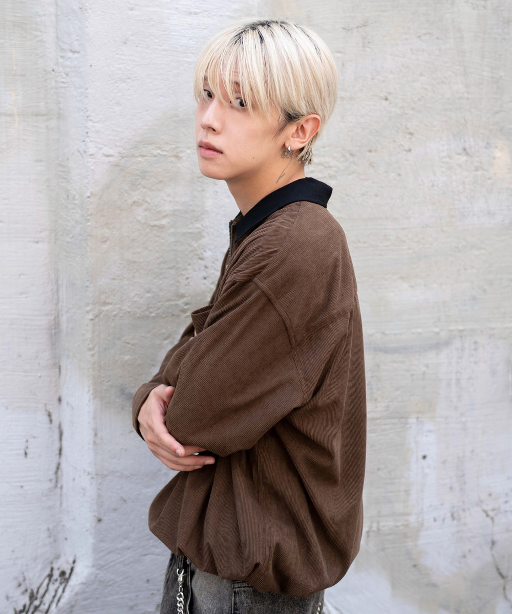 ブラウン モデル：175cm L着用