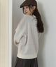 オフホワイト　モデル：163cm F着用