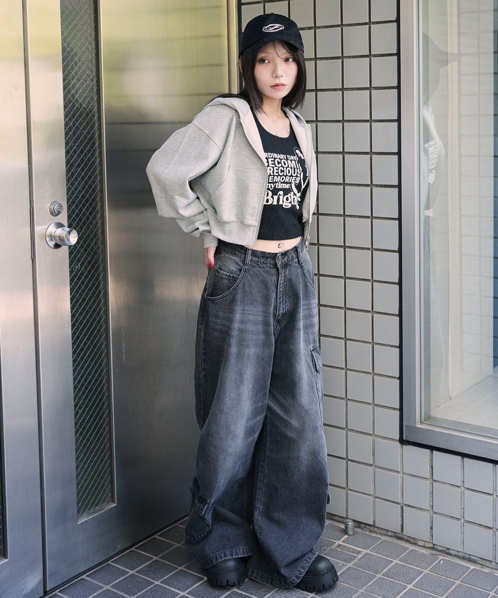 アッシュグレー　モデル：159cm F着用