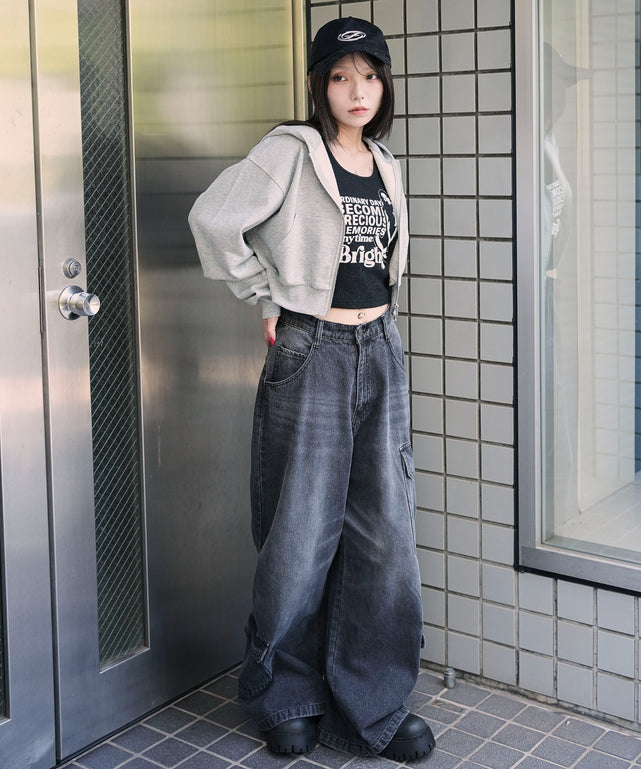 アッシュグレー　モデル：159cm F着用