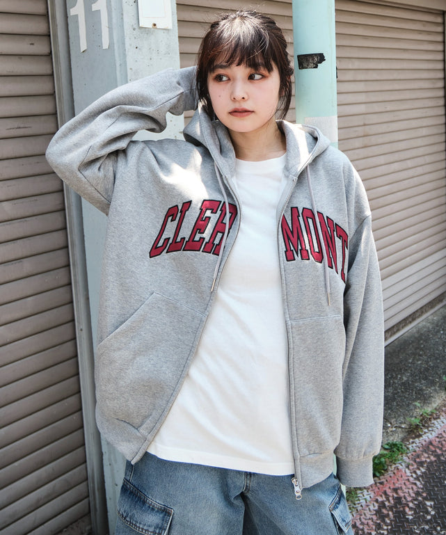 杢グレー　モデル：160㎝　M着用