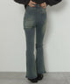 デニム中濃加工　モデル：163cm M着用