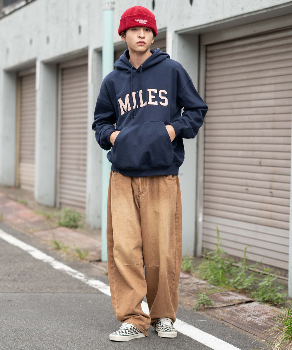 ネイビー　モデル：180㎝　L着用