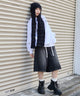 ホワイト　モデル：159cm L着用