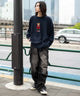ネイビー モデル：175cm L着用