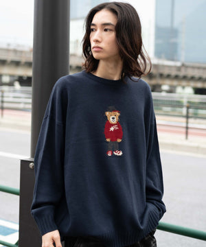 ネイビー モデル：175cm L着用
