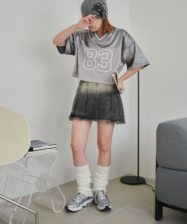 Lグレー　モデル:155cm F着用