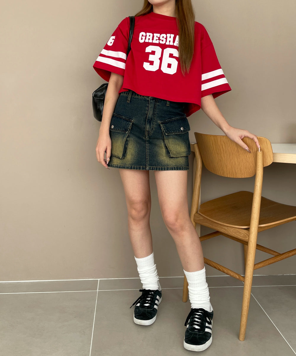 レッド モデル：155cm M着用