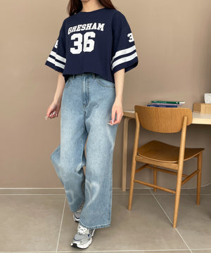 ネイビー モデル：160cm M着用
