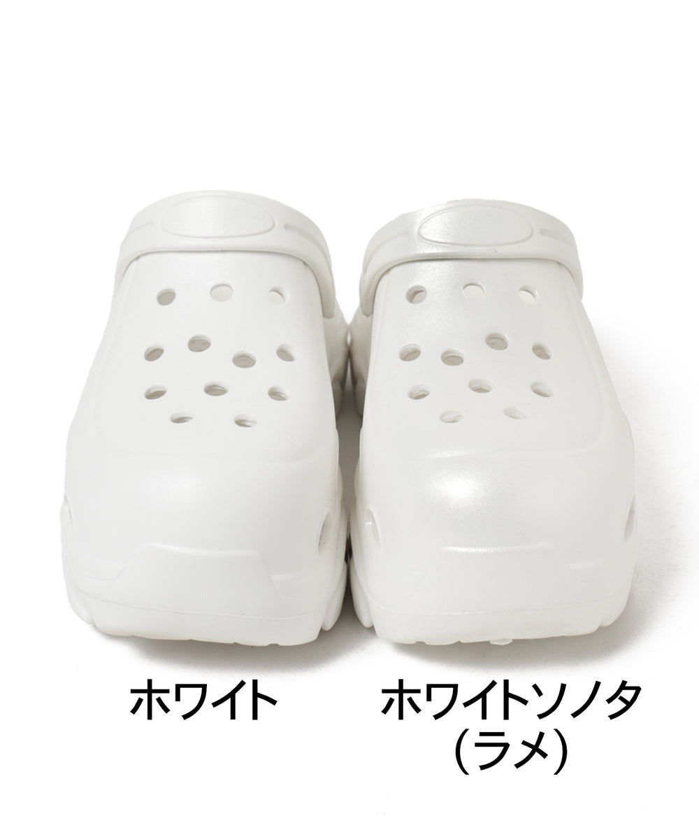 厚底ラバーサンダル