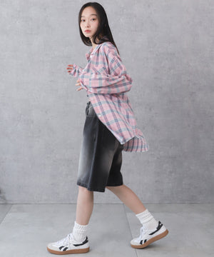 ピンク モデル：161cm F着用