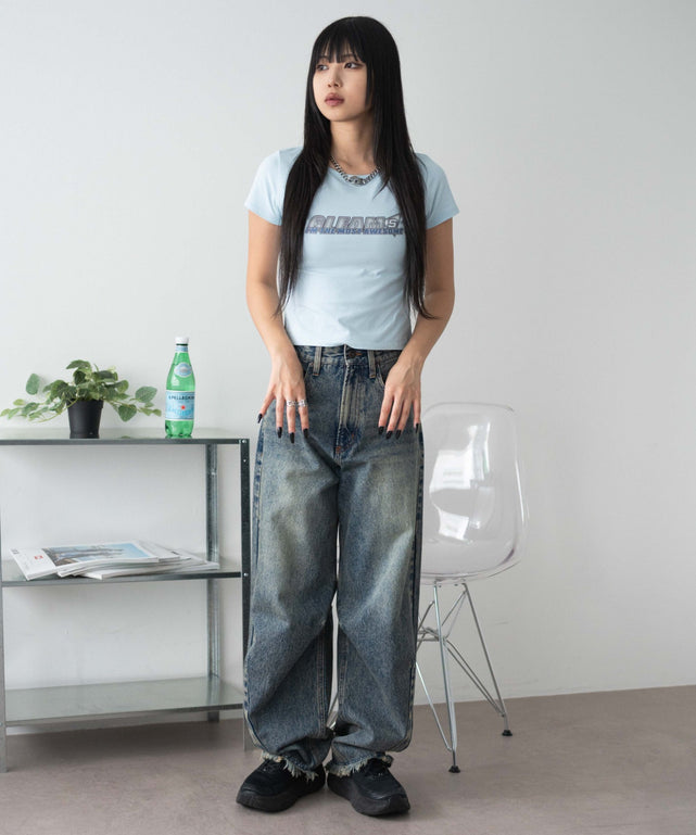 サックス　モデル:160cm F着用