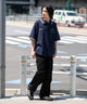 ネイビー モデル：175cm L着用