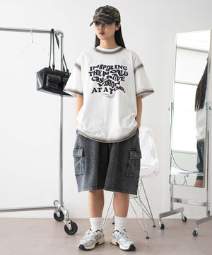 ホワイト モデル：160cm F着用