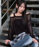 ブラック モデル：159cm F着用