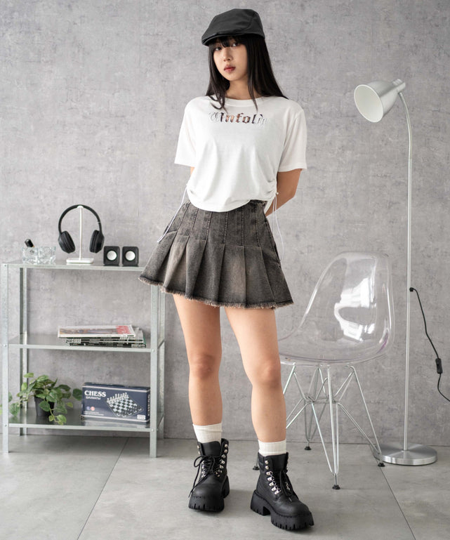 ホワイト モデル：160cm F着用