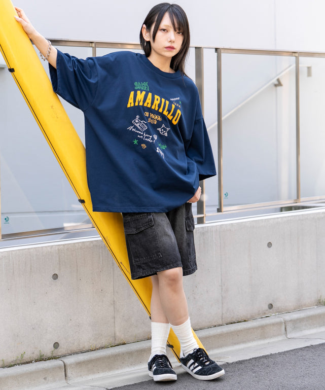 ネイビー モデル：159cm L着用