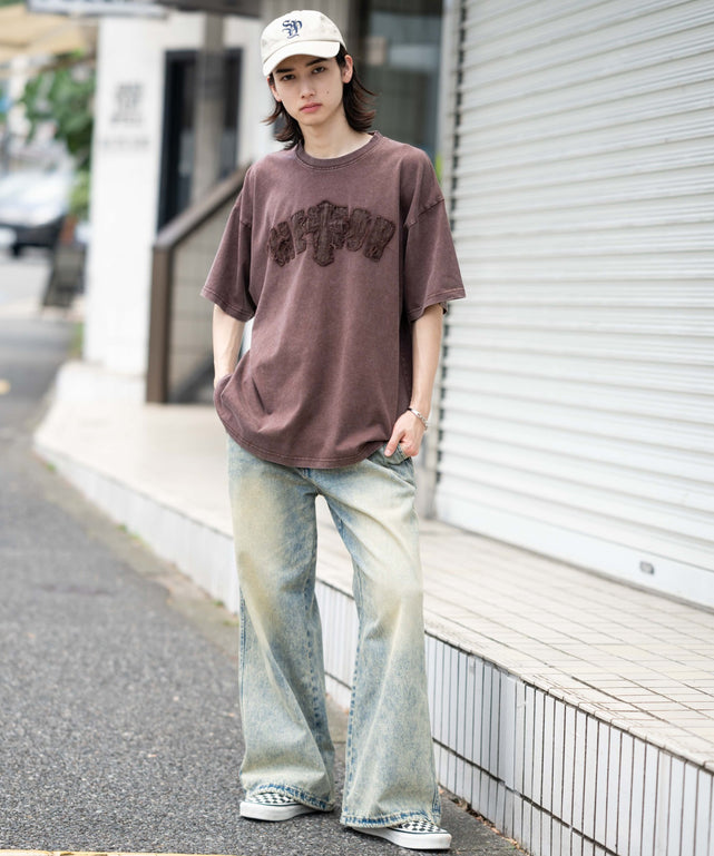 ブラウン モデル：175cm L着用