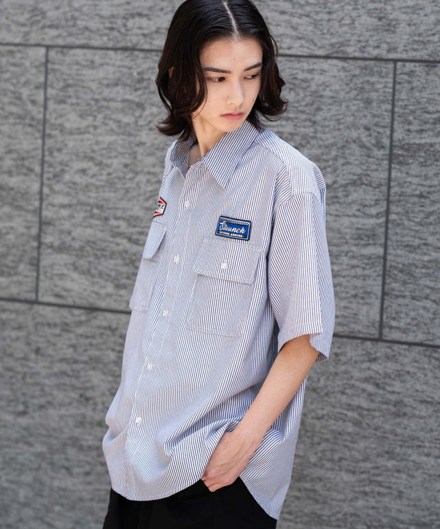 ブラックストライプ モデル：175cm L着用