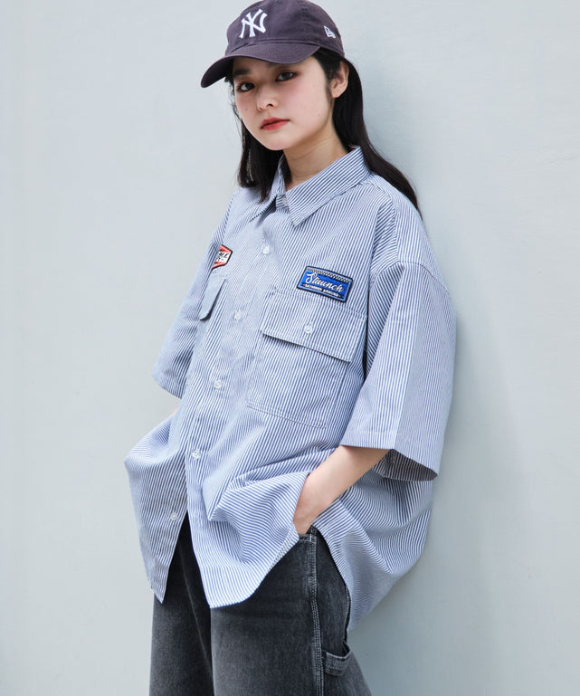 ブラックストライプ モデル：160cm L着用