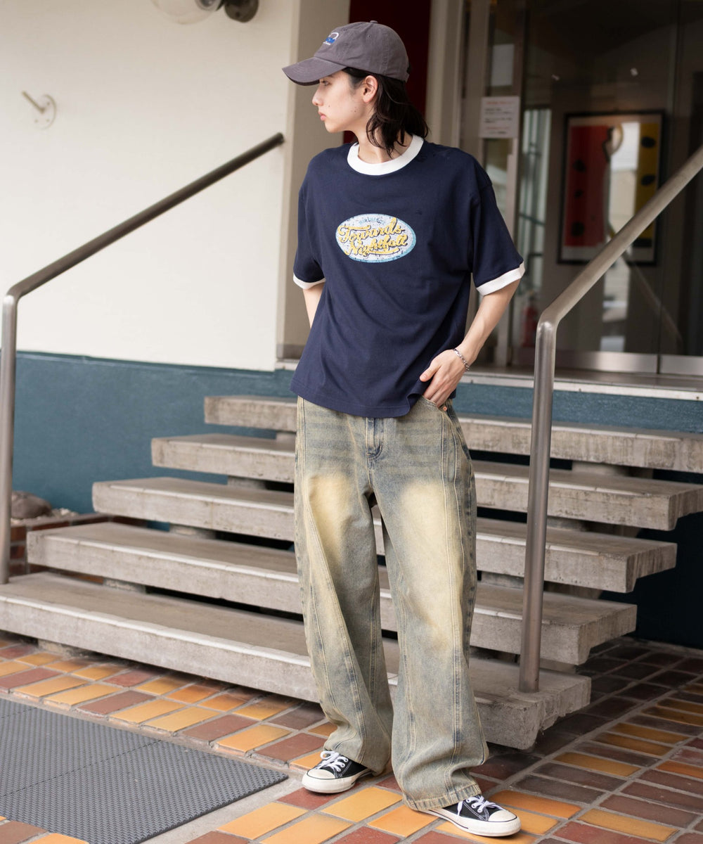 ネイビー モデル：175cm L着用