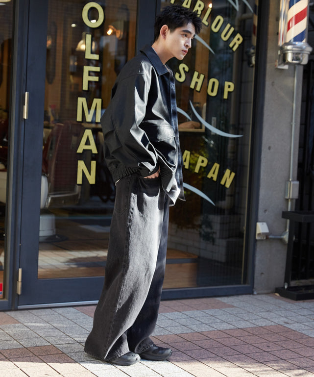 ブラック モデル：180cm L着用