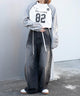 ホワイト モデル：155cm F着用