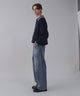 デニム中濃 モデル：178cm L着用