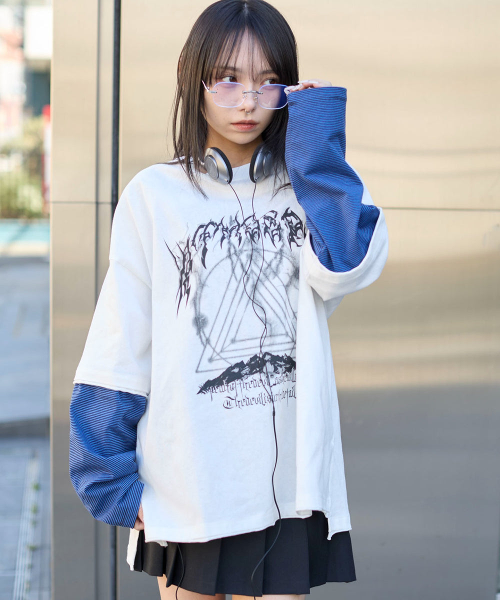 ブルーボーダー　モデル:159cm L着用